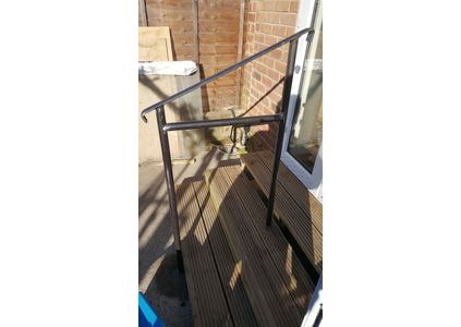 Customer image of Mild Steel Half Round Square Edge