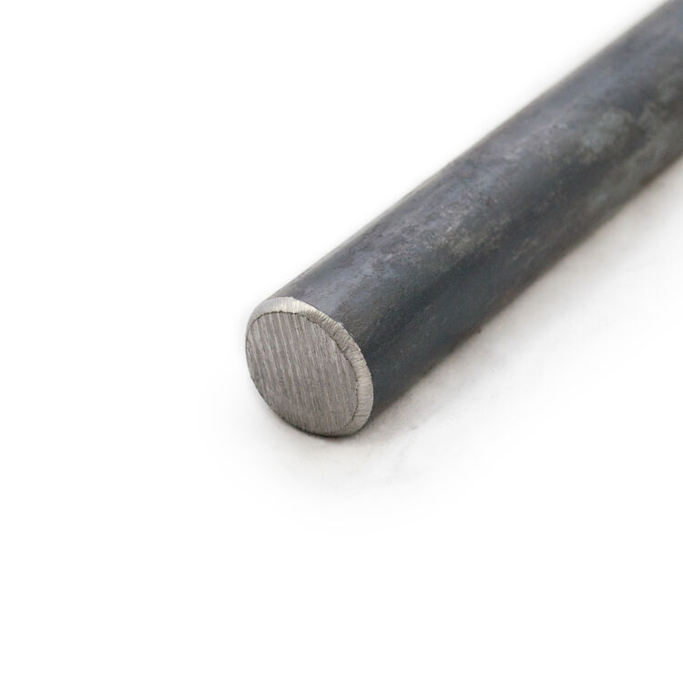 12" Lengths. 2" Diameters 1/4" Black Rod Mild Steel Solid Round Bar 