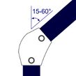 Interclamp 124 Variable Elbow (15° - 60°) Tube Clamp additional 2